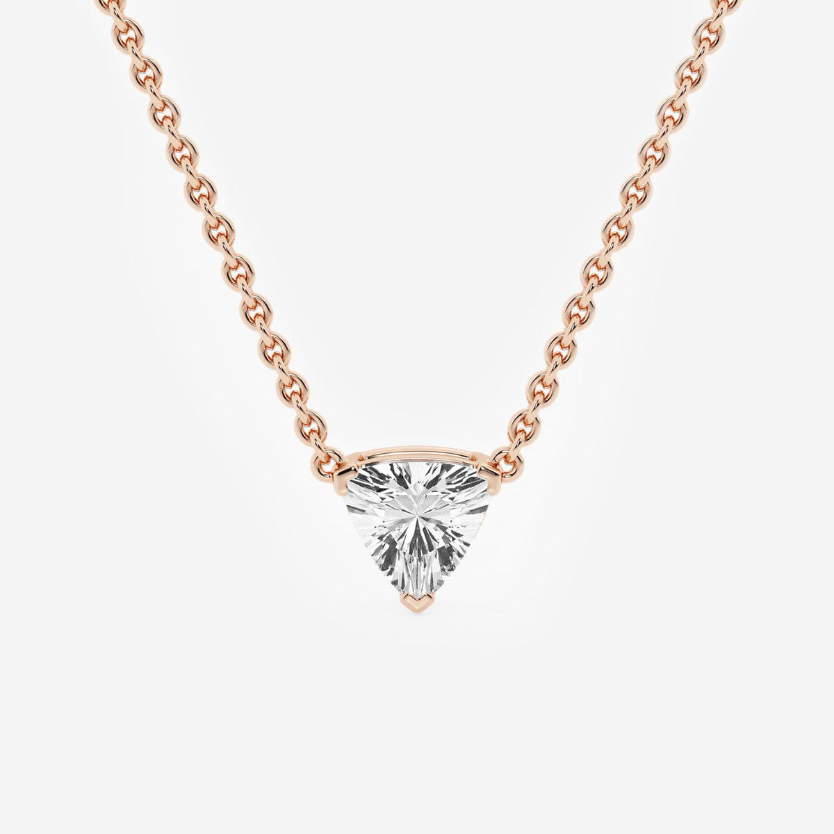 Solitæranheng med radiantslipt laboratoriedyrket diamant | GBP049 | 347e5afc60fb
