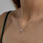 Smaragdslipat halohänge med laboratorieodlade diamanter | GBP009-S05 | 13a8f6d4d4b5