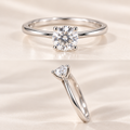 Classic Solitaire Lab Grown Diamond Engagement Ring