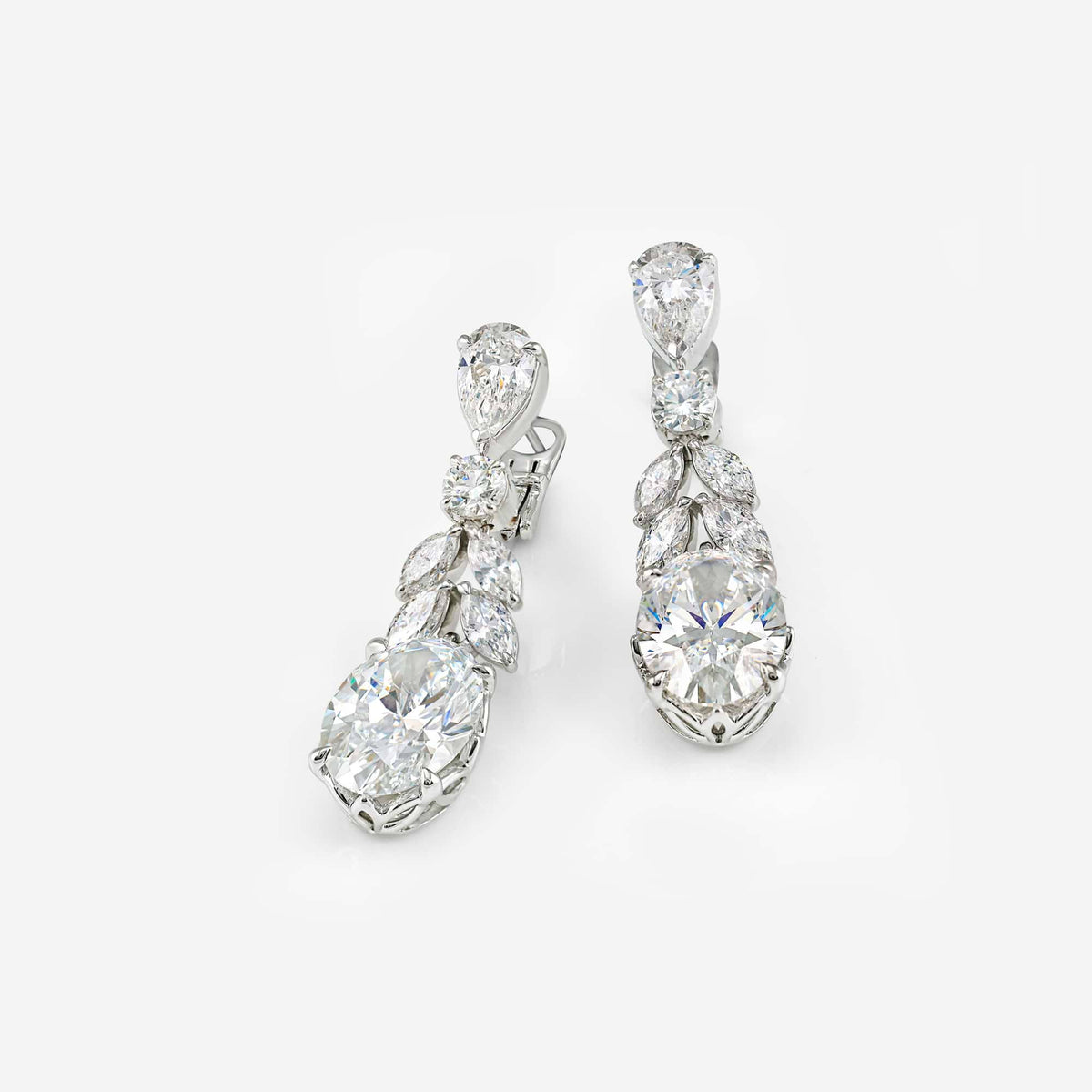 Basel lab-grown diamond earrings - source large image 2