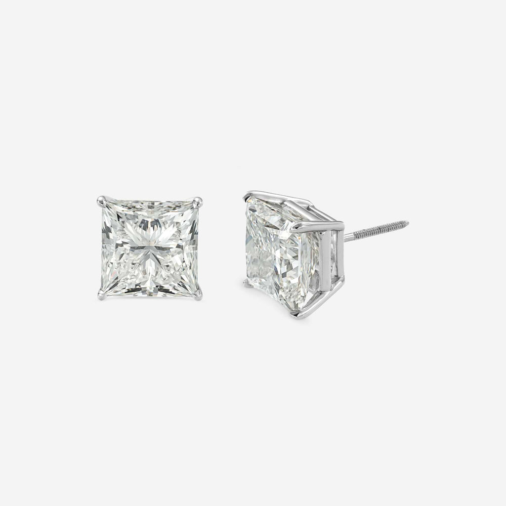 Giza lab-grown diamond earrings - source large image 2