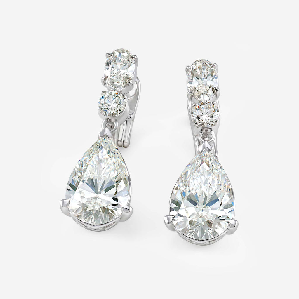 Hilo lab-grown diamond earrings - source large image 2