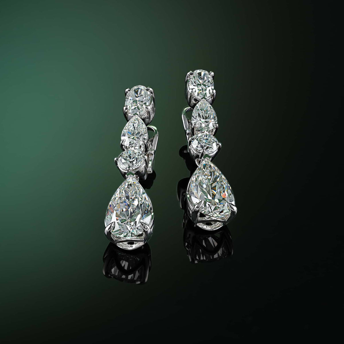 Ibiza lab-grown diamond earrings - source large image 1