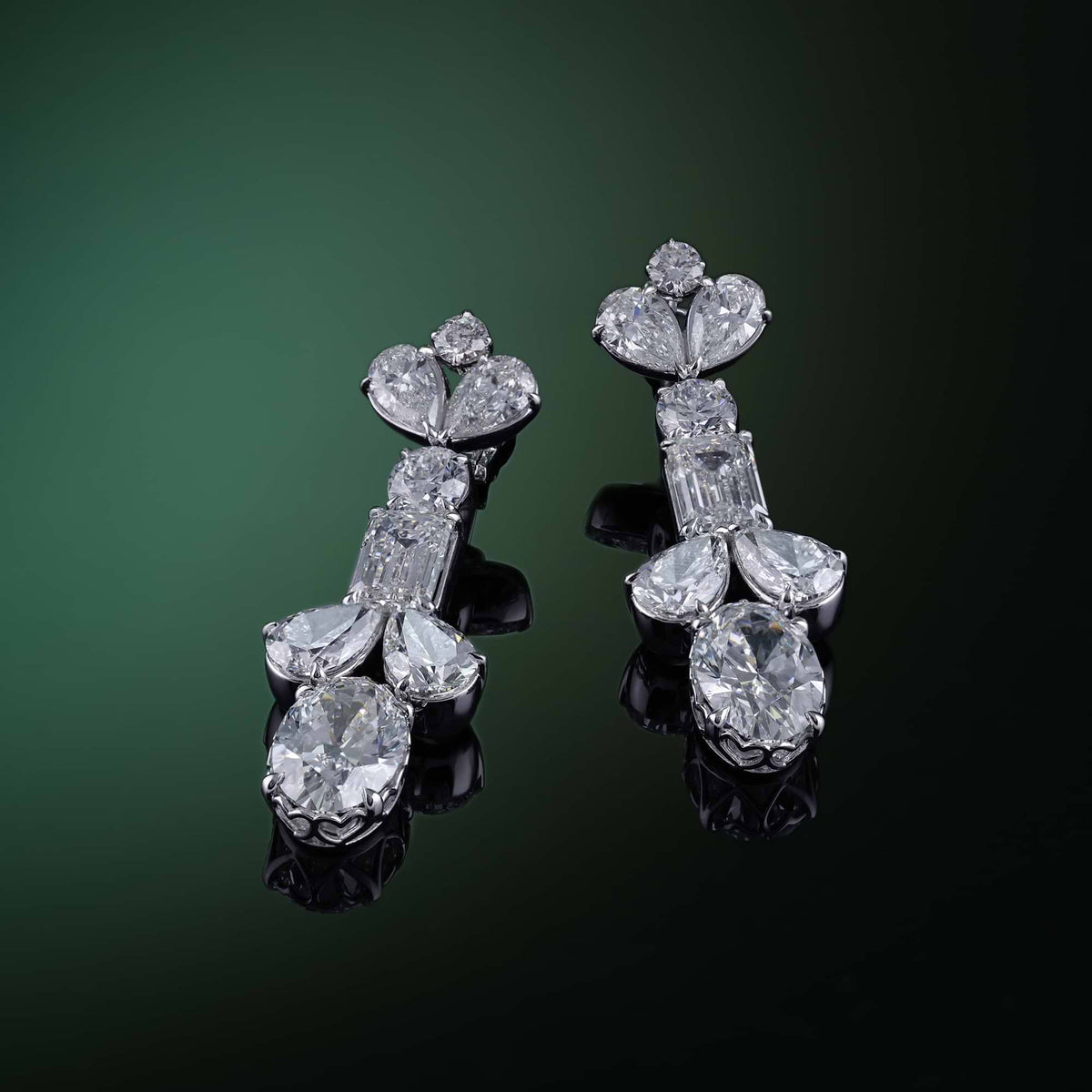 Monaco lab-grown diamond earrings - source large image 1