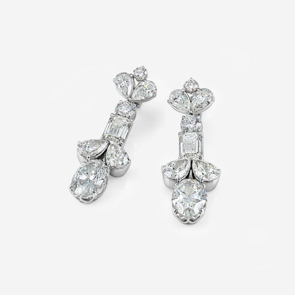 Monaco lab-grown diamond earrings - source large image 2