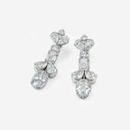 Monaco lab-grown diamond earrings - source large image 2