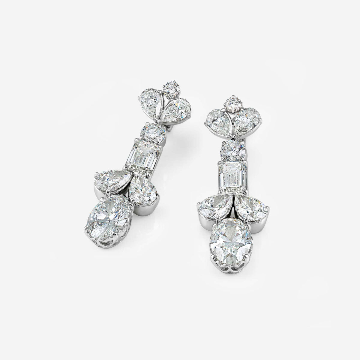 Monaco lab-grown diamond earrings - source large image 2