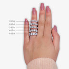 GWA002 round five-stone band, source comparison