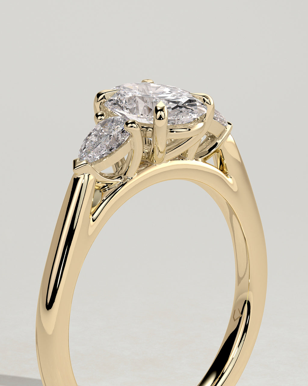 MET 0008 - 1 ct center stone - 18k Yellow Gold source reference - source gallery view