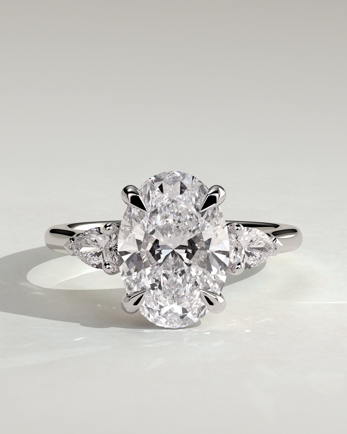 MET 0008 - 4 ct center stone - 18k White Gold source reference - source gallery view