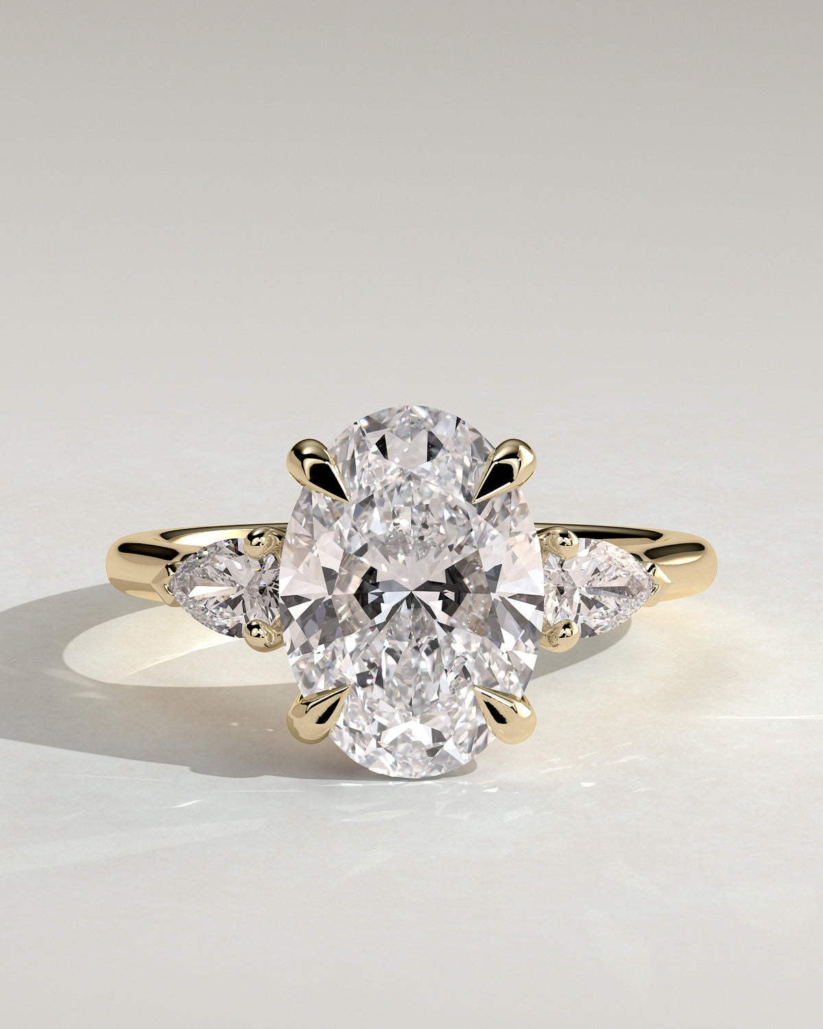 MET 0008 - 4 ct center stone - 18k Yellow Gold source reference - source gallery view