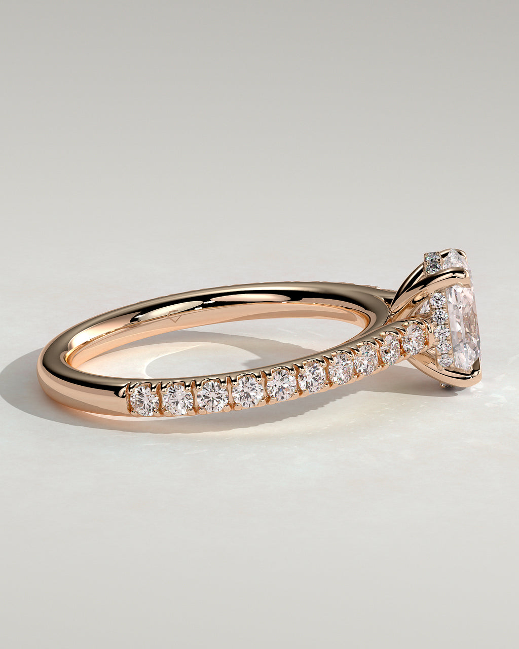 MET 0014 - 1 ct center stone - 18k Rose Gold source reference - source gallery view