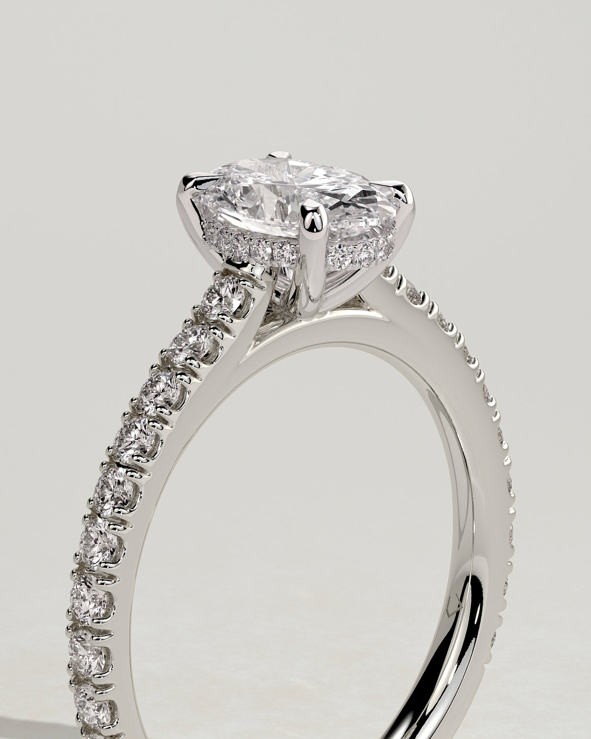 MET 0014 - 1 ct center stone - 18k White Gold source reference - source gallery view