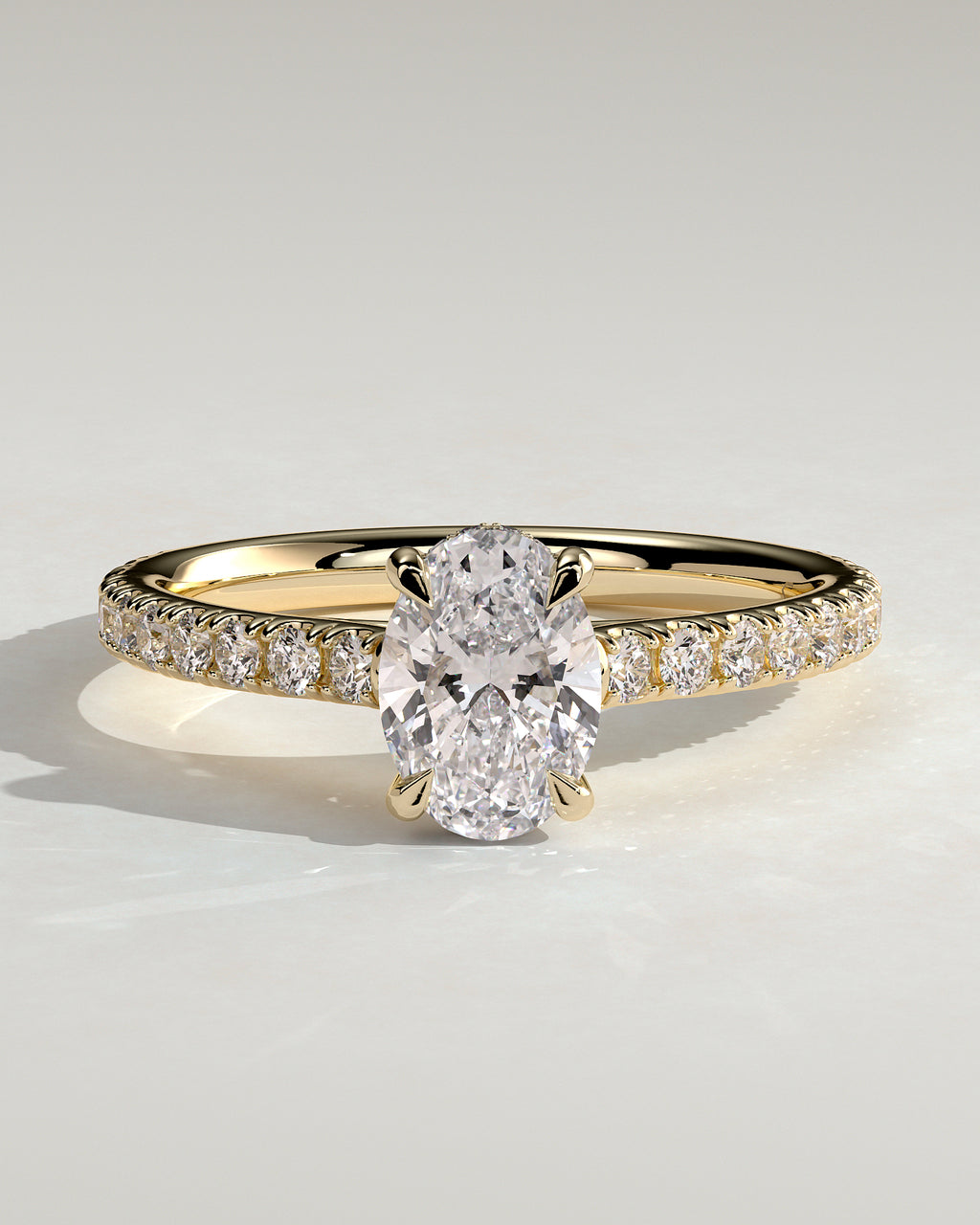 MET 0014 - 1 ct center stone - 18k Yellow Gold source reference - source gallery view