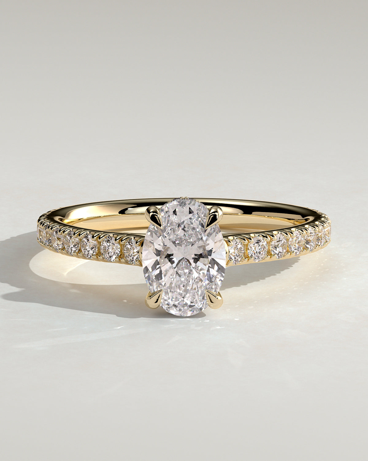 MET 0014 - 1 ct center stone - 18k Yellow Gold source reference - source gallery view