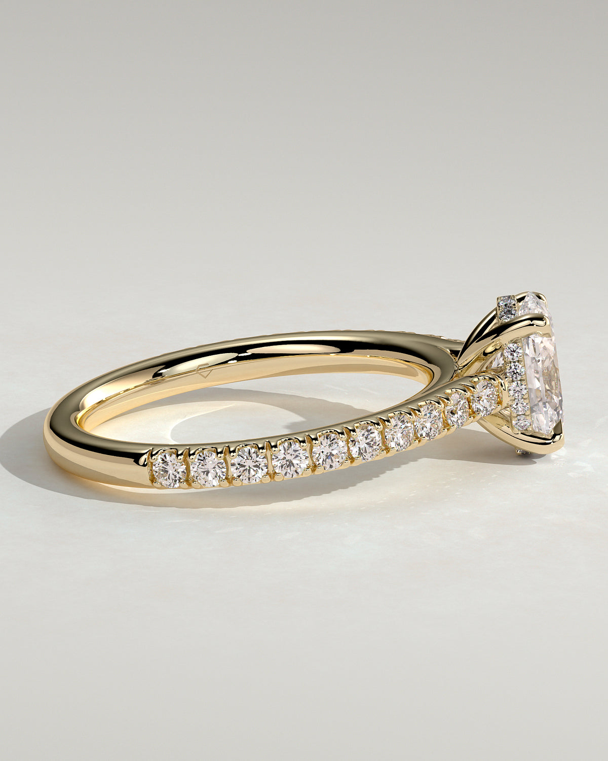 MET 0014 - 1 ct center stone - 18k Yellow Gold source reference - source gallery view