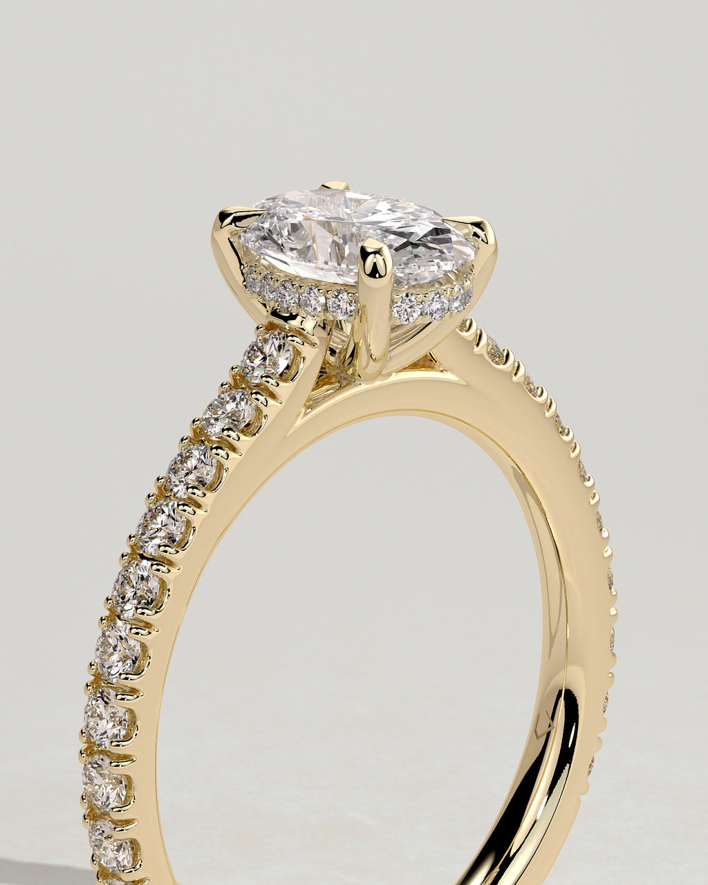 MET 0014 - 1 ct center stone - 18k Yellow Gold source reference - source gallery view