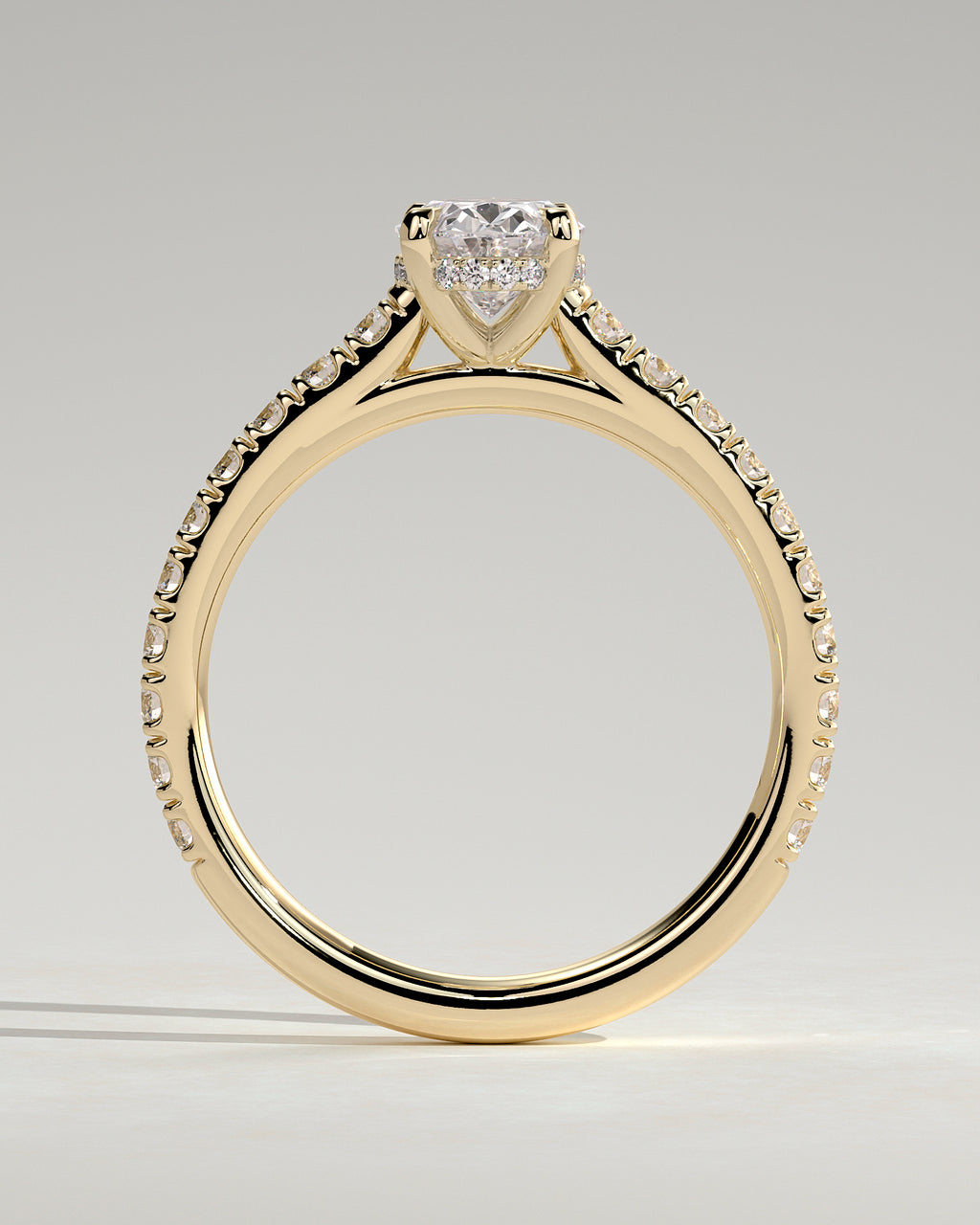 MET 0014 - 1 ct center stone - 18k Yellow Gold source reference - source gallery view