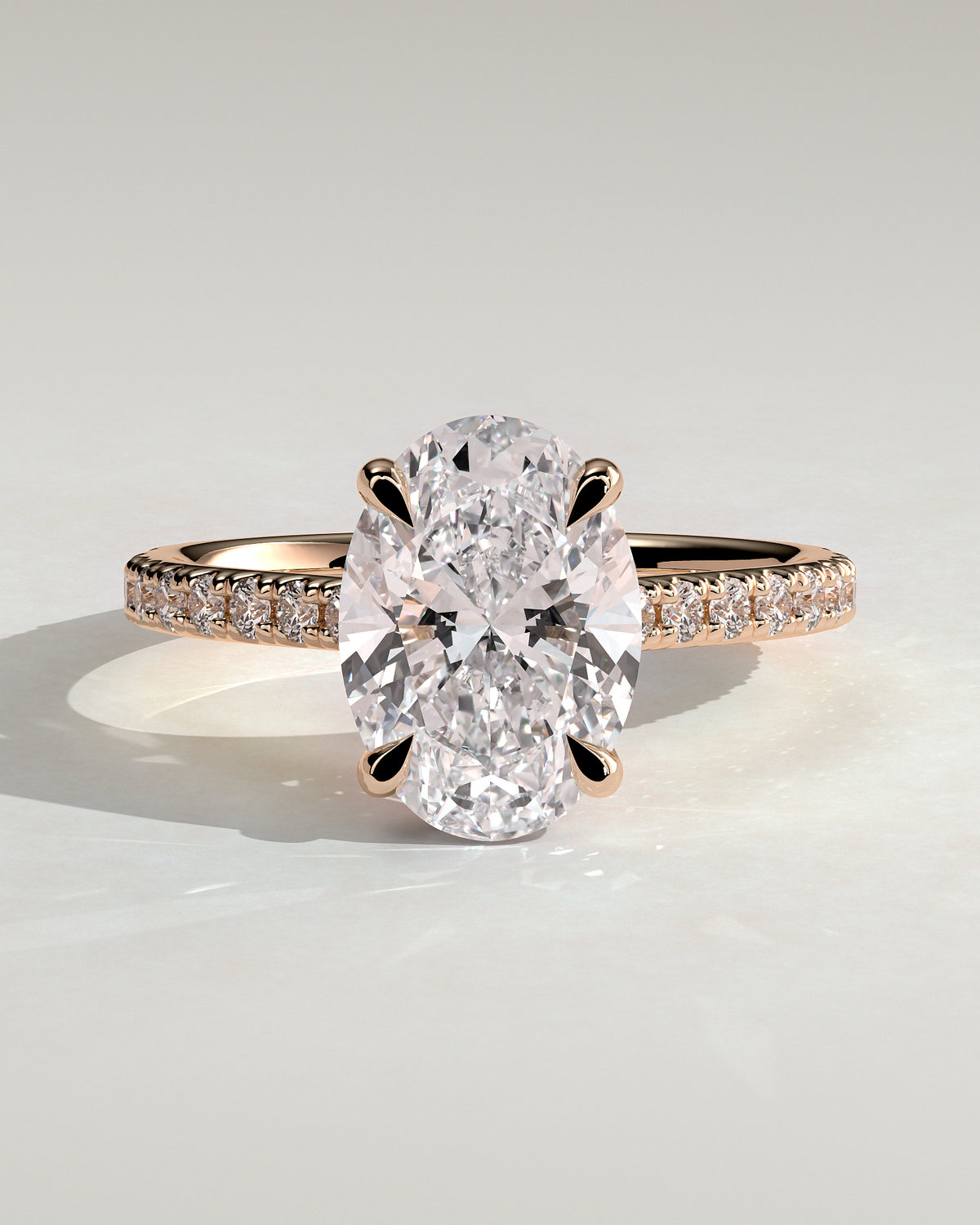 MET 0014 - 3 ct center stone - 18k Rose Gold source reference - source gallery view