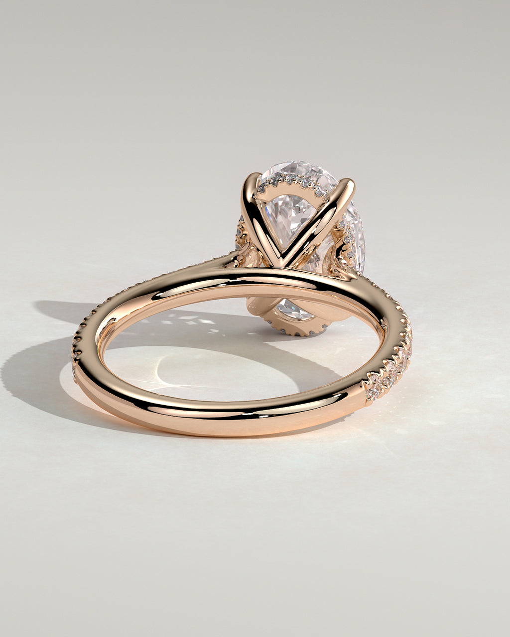 MET 0014 - 3 ct center stone - 18k Rose Gold source reference - source gallery view