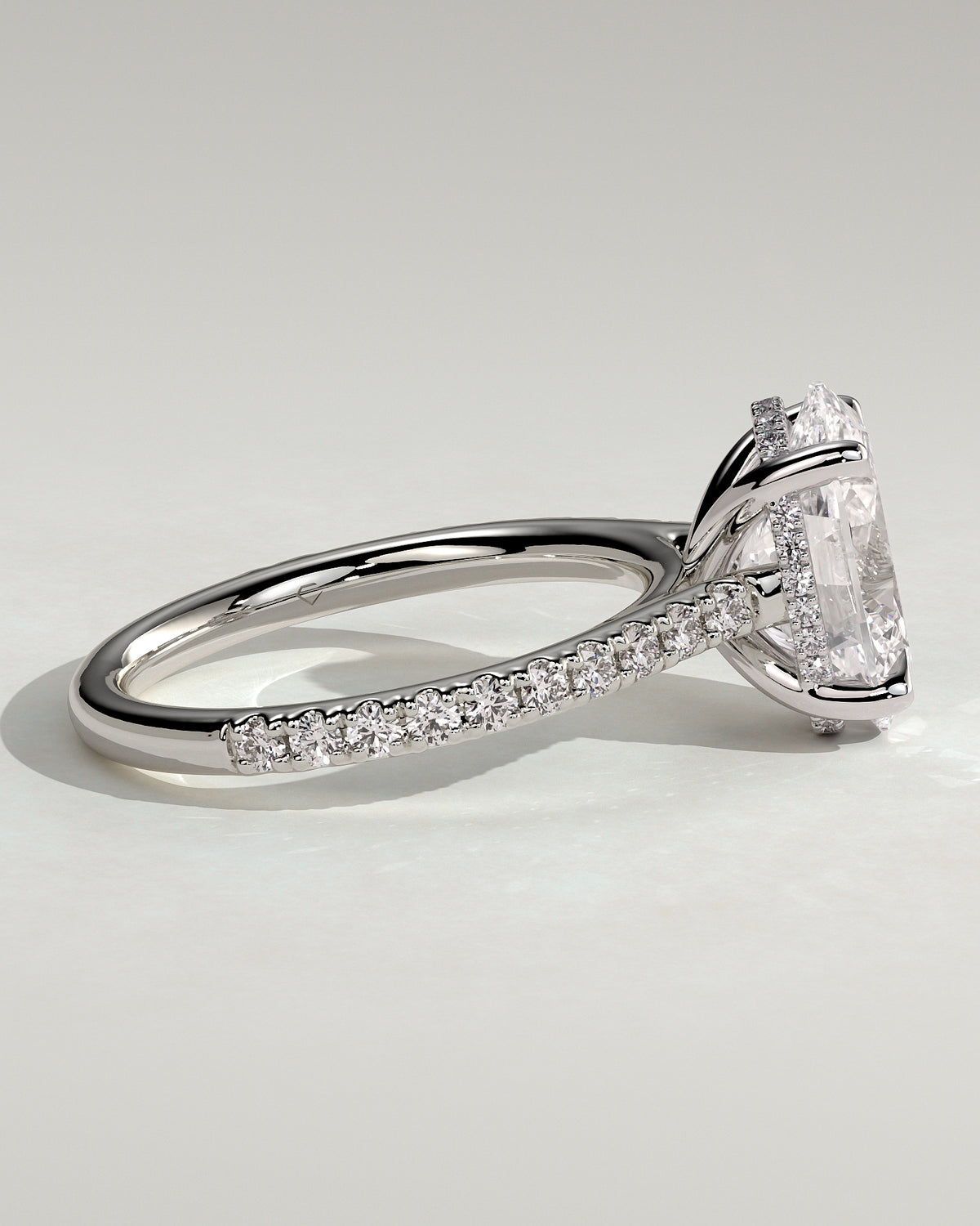 MET 0014 - 3 ct center stone - 18k White Gold source reference - source gallery view