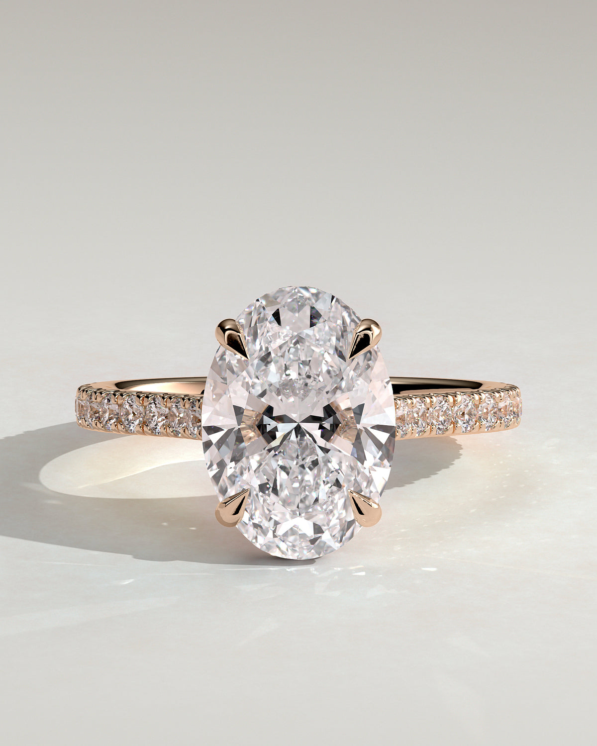 MET 0014 - 4 ct center stone - 18k Rose Gold source reference - source gallery view