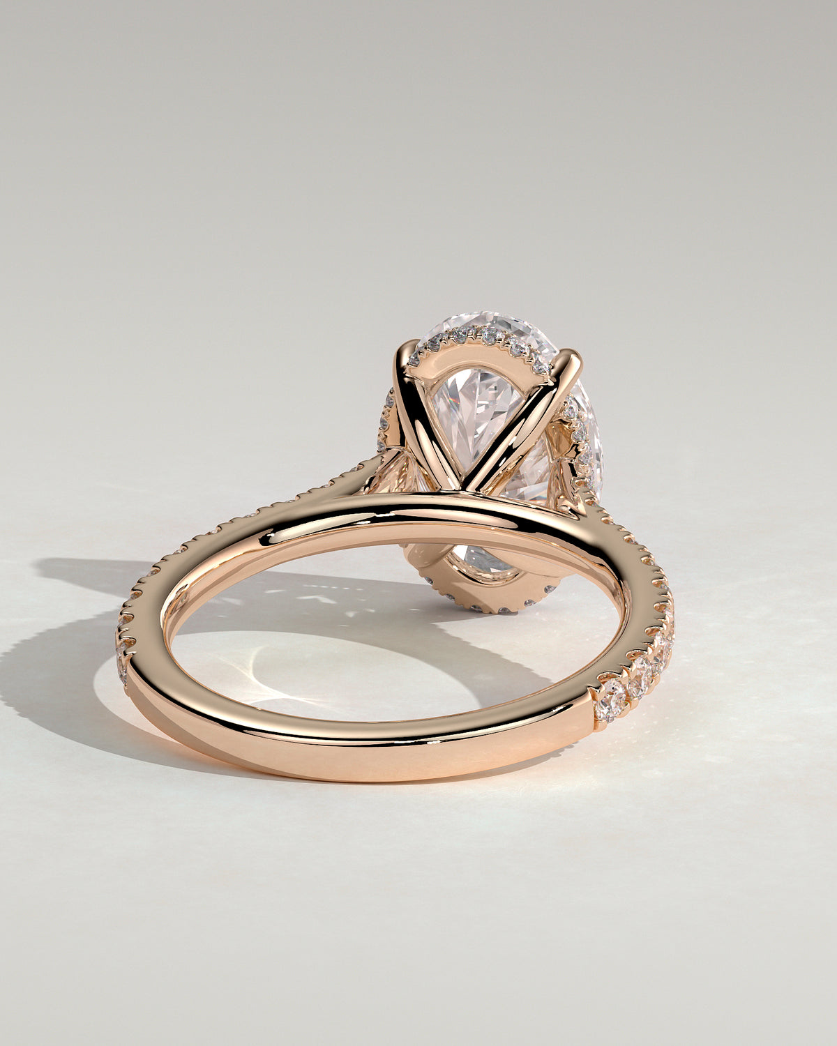 MET 0014 - 4 ct center stone - 18k Rose Gold source reference - source gallery view