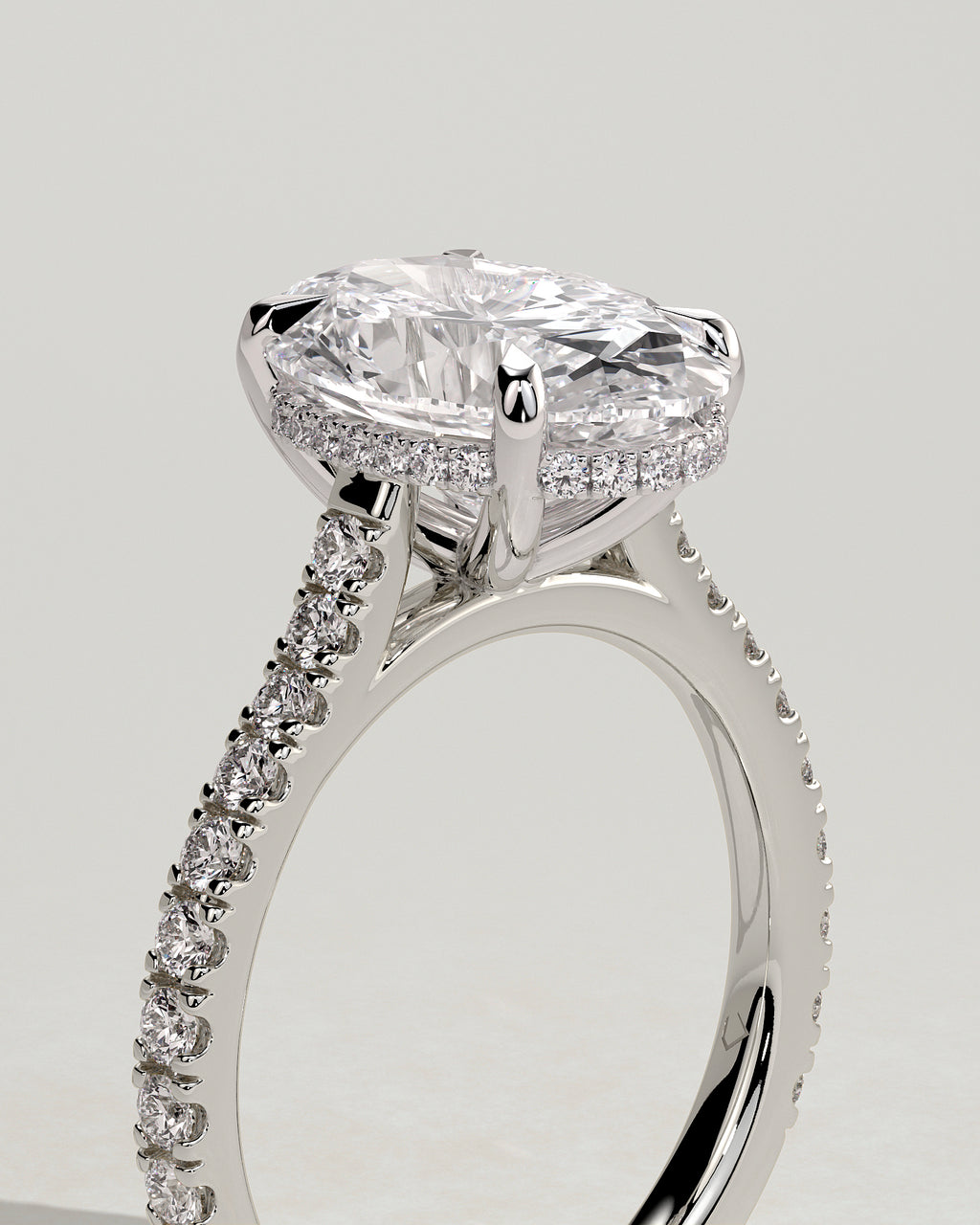 MET 0014 - 4 ct center stone - 18k White Gold source reference - source gallery view
