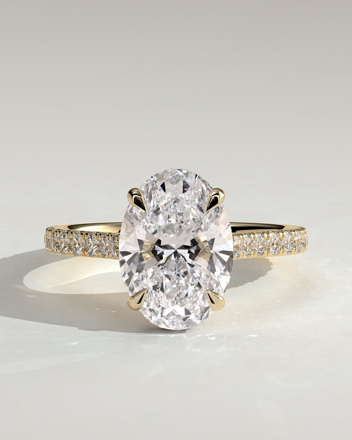 MET 0014 - 4 ct center stone - 18k Yellow Gold source reference - source gallery view