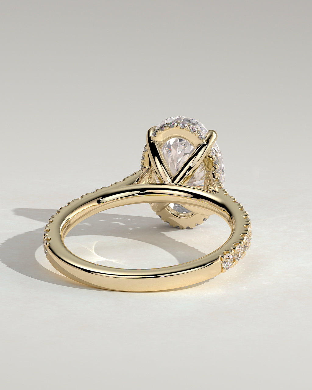 MET 0014 - 4 ct center stone - 18k Yellow Gold source reference - source gallery view