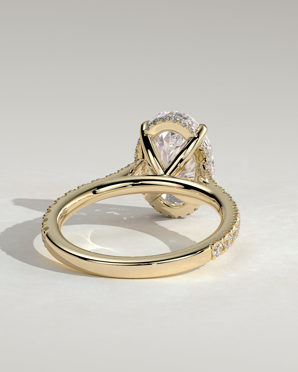 MET 0014 - 4 ct center stone - 18k Yellow Gold source reference - source gallery view