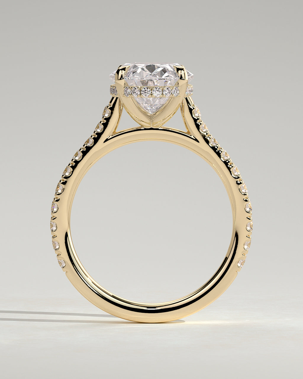 MET 0014 - 4 ct center stone - 18k Yellow Gold source reference - source gallery view