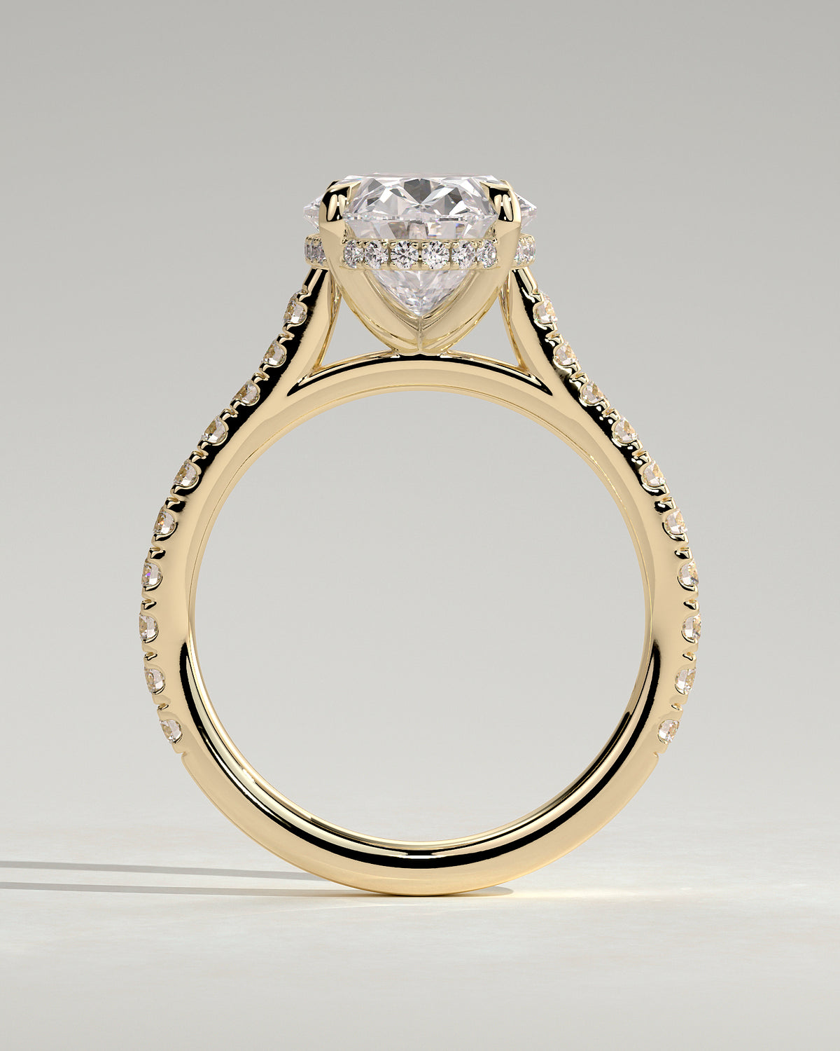 MET 0014 - 4 ct center stone - 18k Yellow Gold source reference - source gallery view
