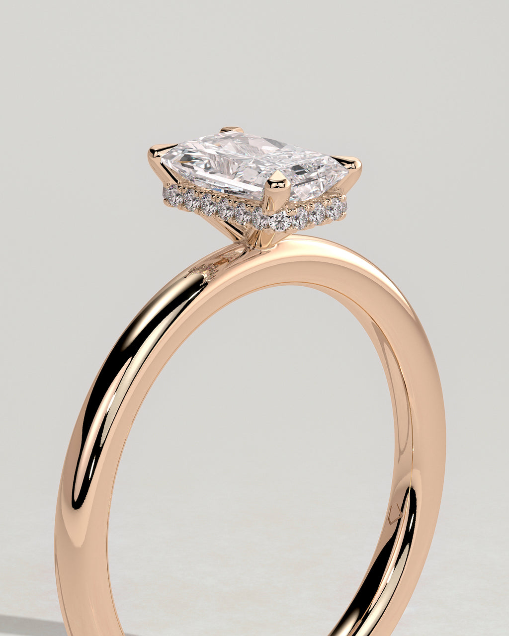 MET 0026 - 1 ct center stone - 18k Rose Gold source reference - PP_00003 view