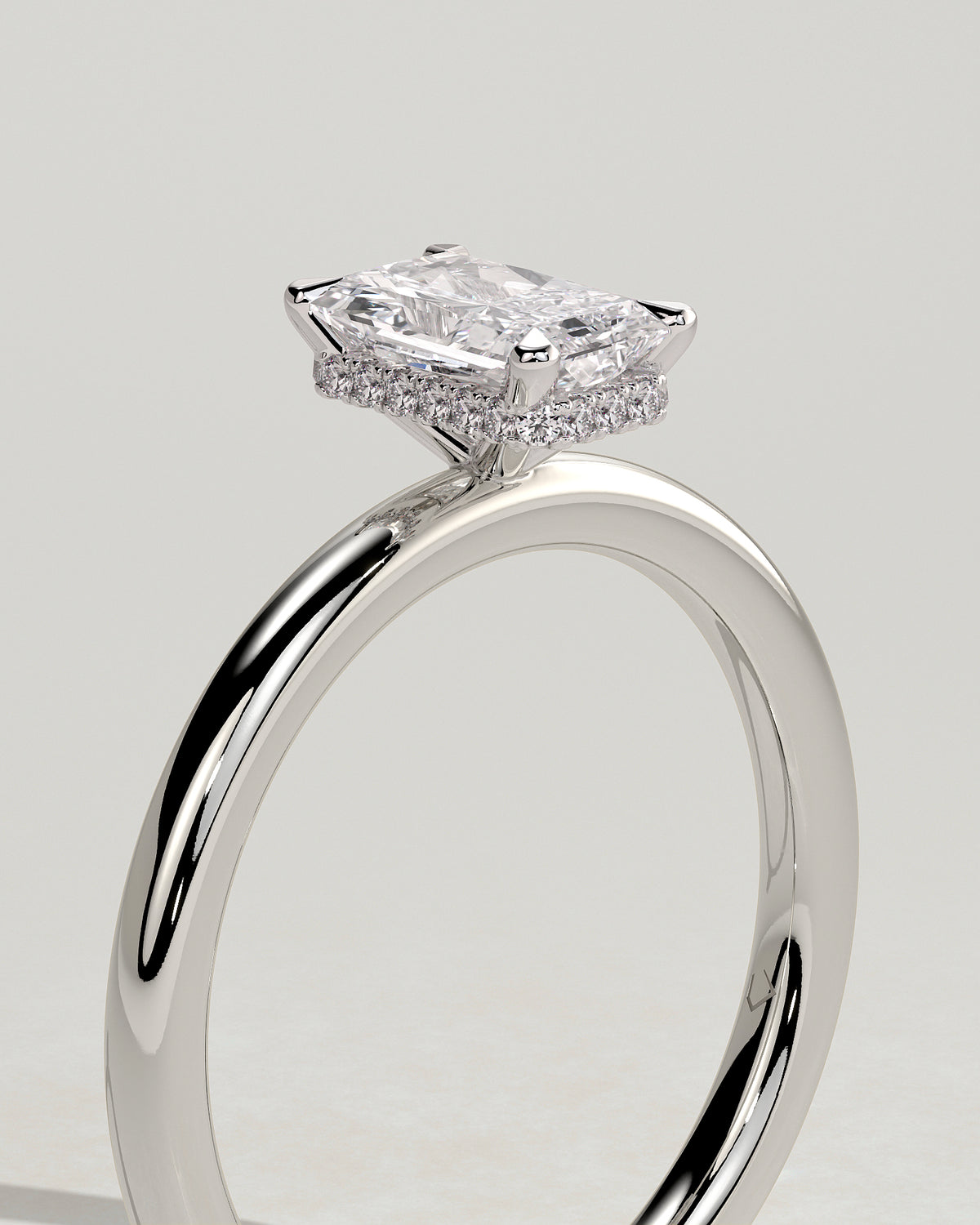 MET 0026 - 1 ct center stone - 18k White Gold source reference - PP_00003 view