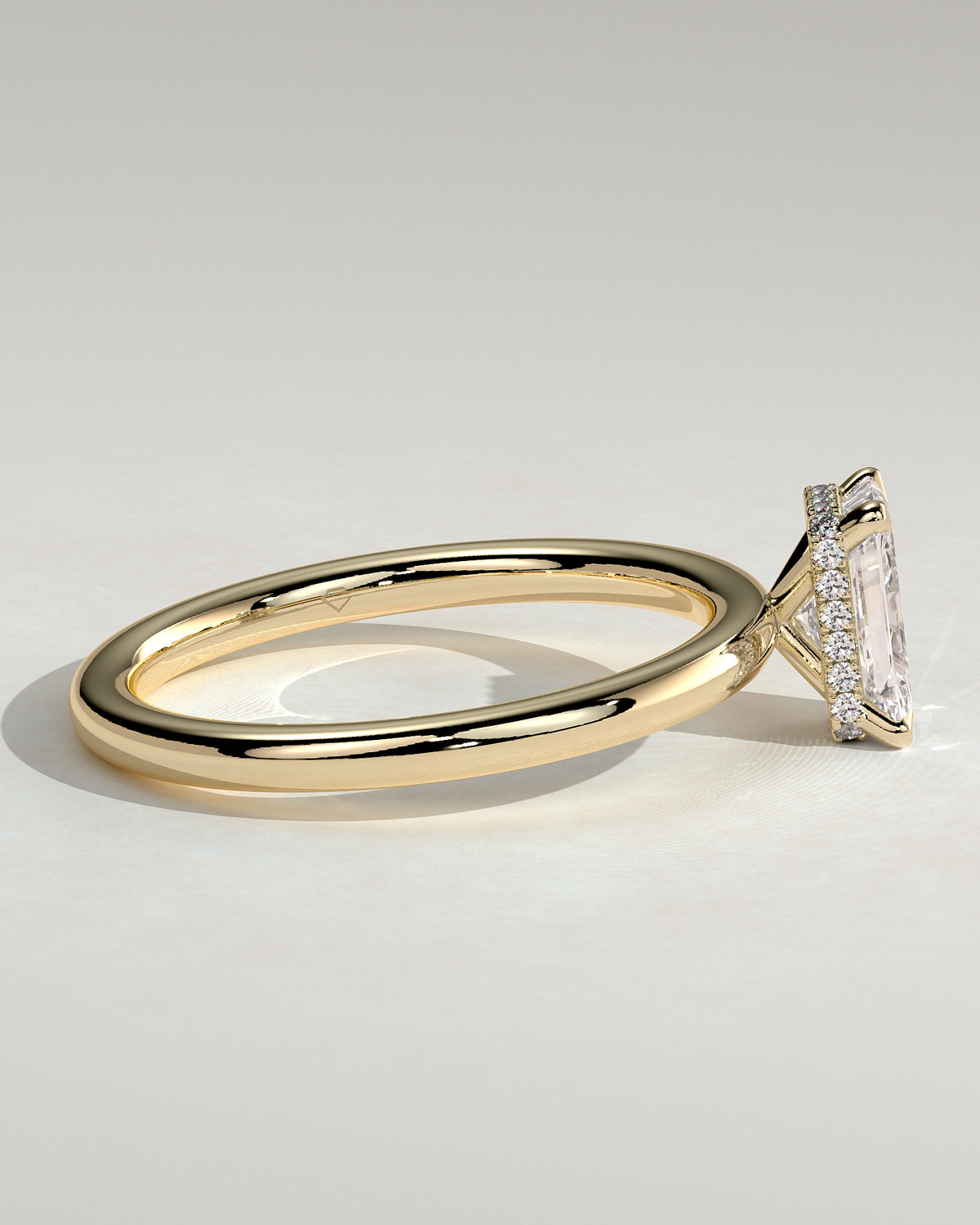 MET 0026 - 1 ct center stone - 18k Yellow Gold source reference - PP_00000 view