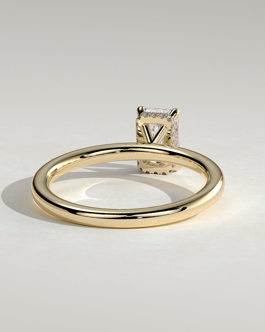MET 0026 - 1 ct center stone - 18k Yellow Gold source reference - PP_00001 view