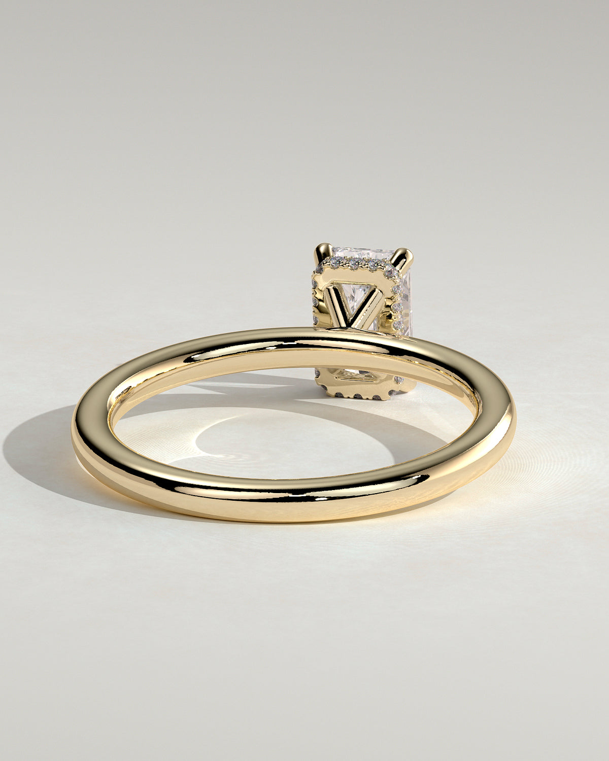MET 0026 - 1 ct center stone - 18k Yellow Gold source reference - PP_00001 view