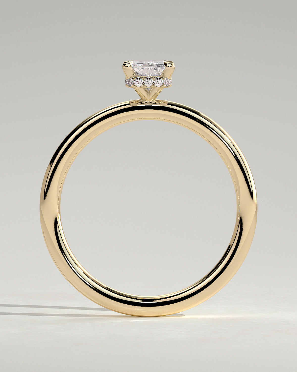 MET 0026 - 1 ct center stone - 18k Yellow Gold source reference - PP_00004 view