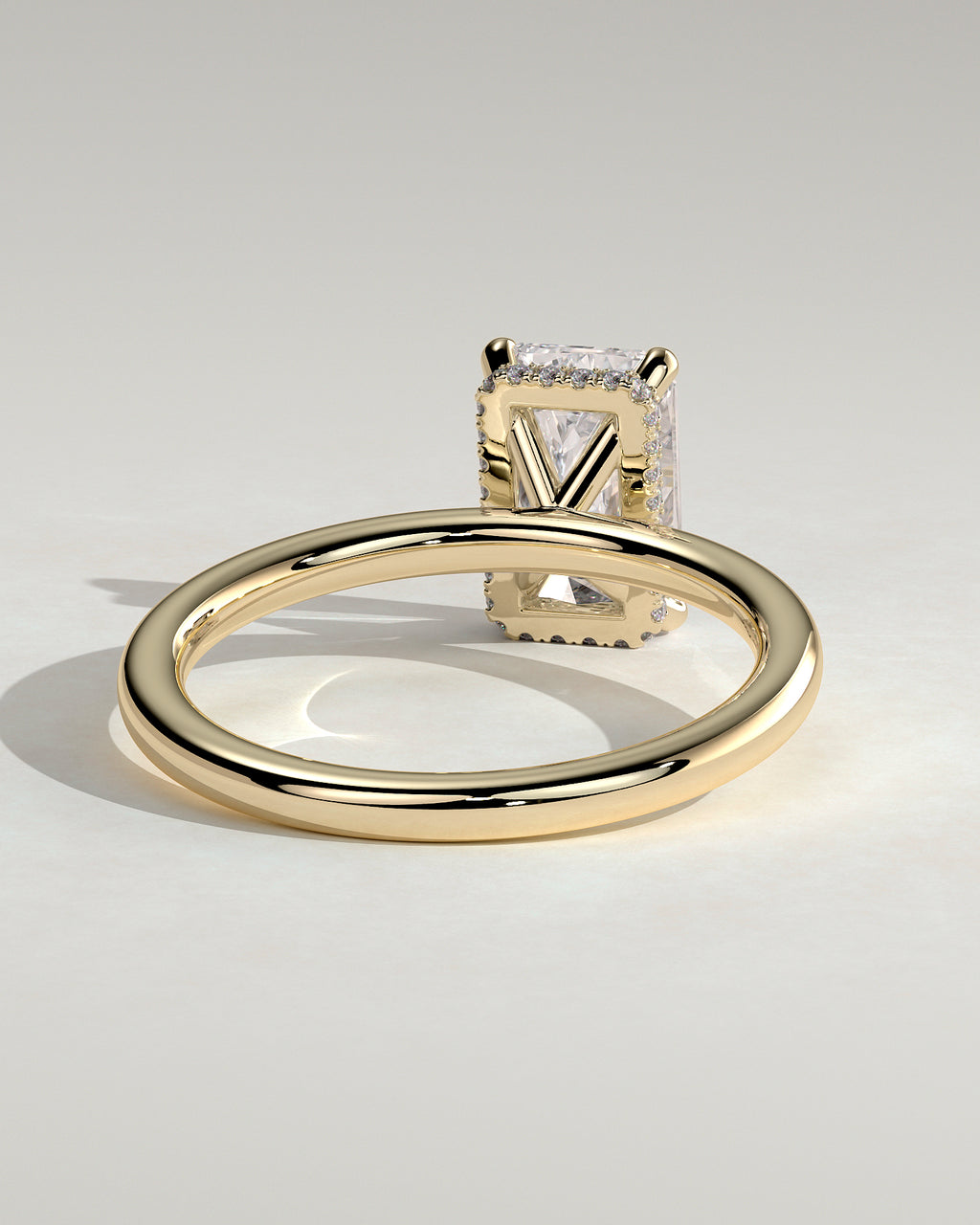 MET 0026 - 2 ct center stone - 18k Yellow Gold source reference - PP_00001 view