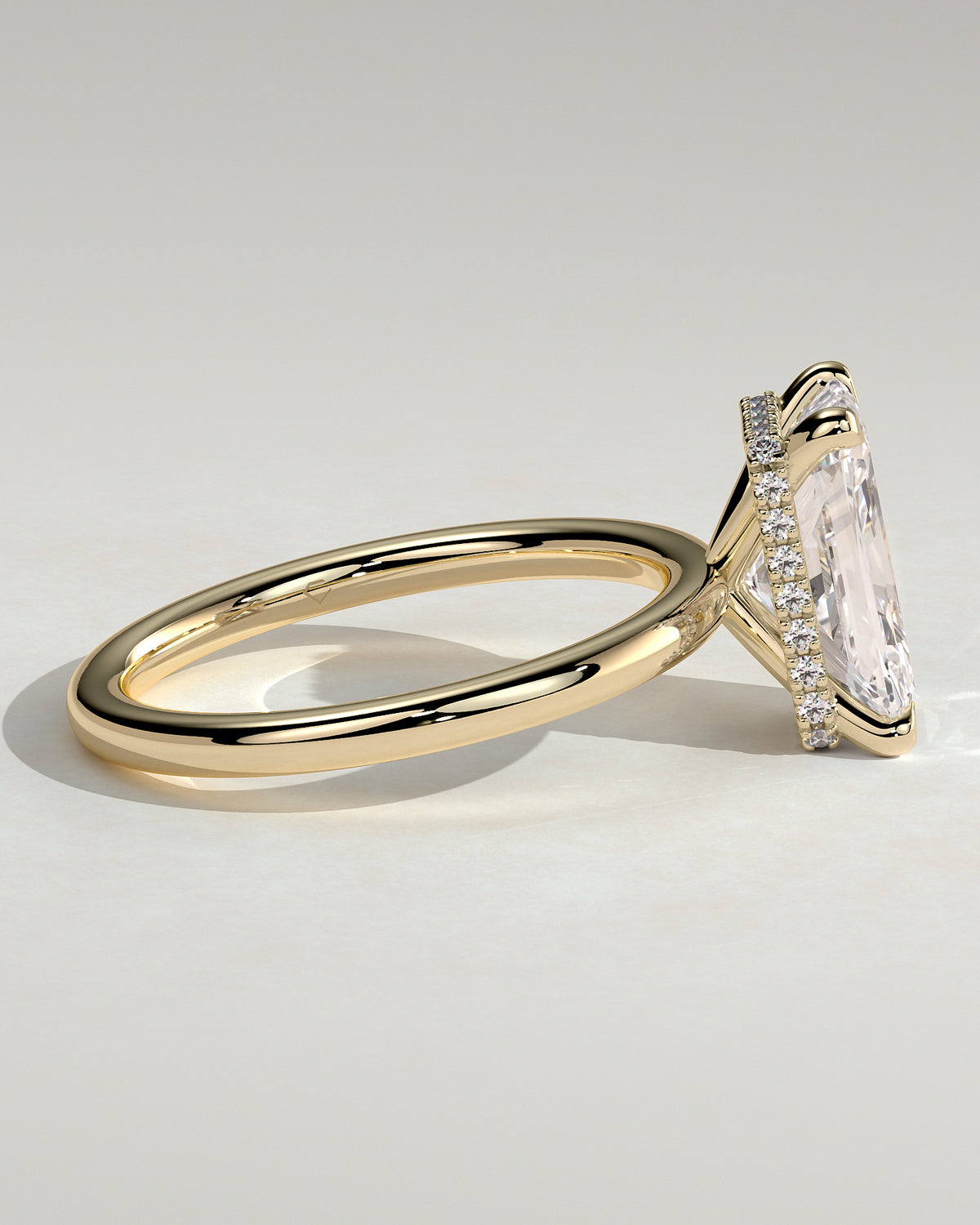 MET 0026 - 3 ct center stone - 18k Yellow Gold source reference - PP_00000 view