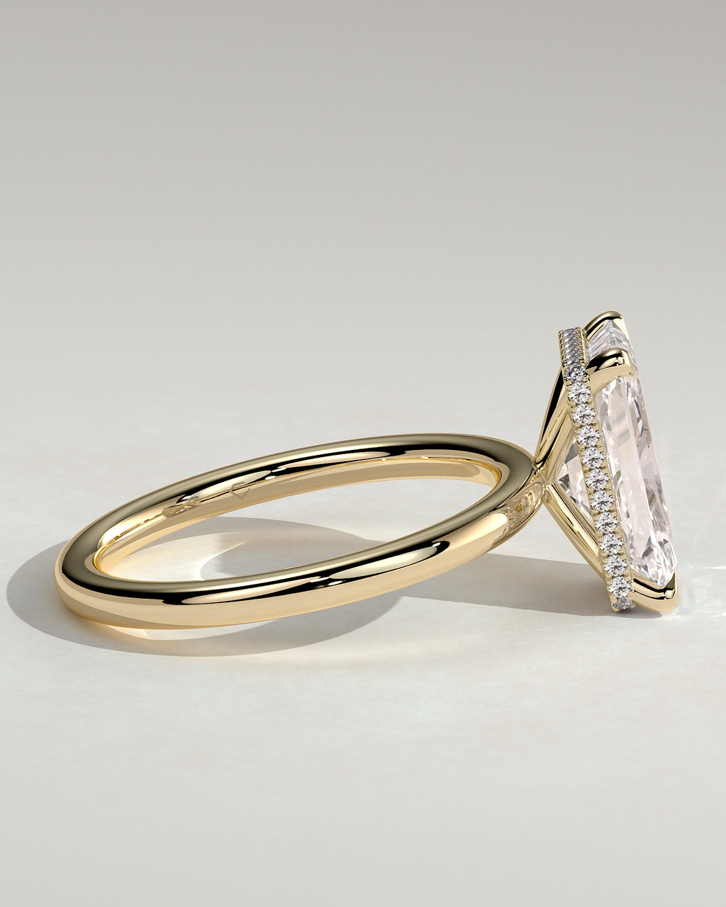 MET 0026 - 4 ct center stone - 18k Yellow Gold source reference - PP_00000 view