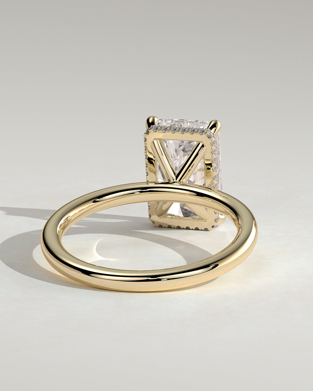 MET 0026 - 4 ct center stone - 18k Yellow Gold source reference - PP_00001 view