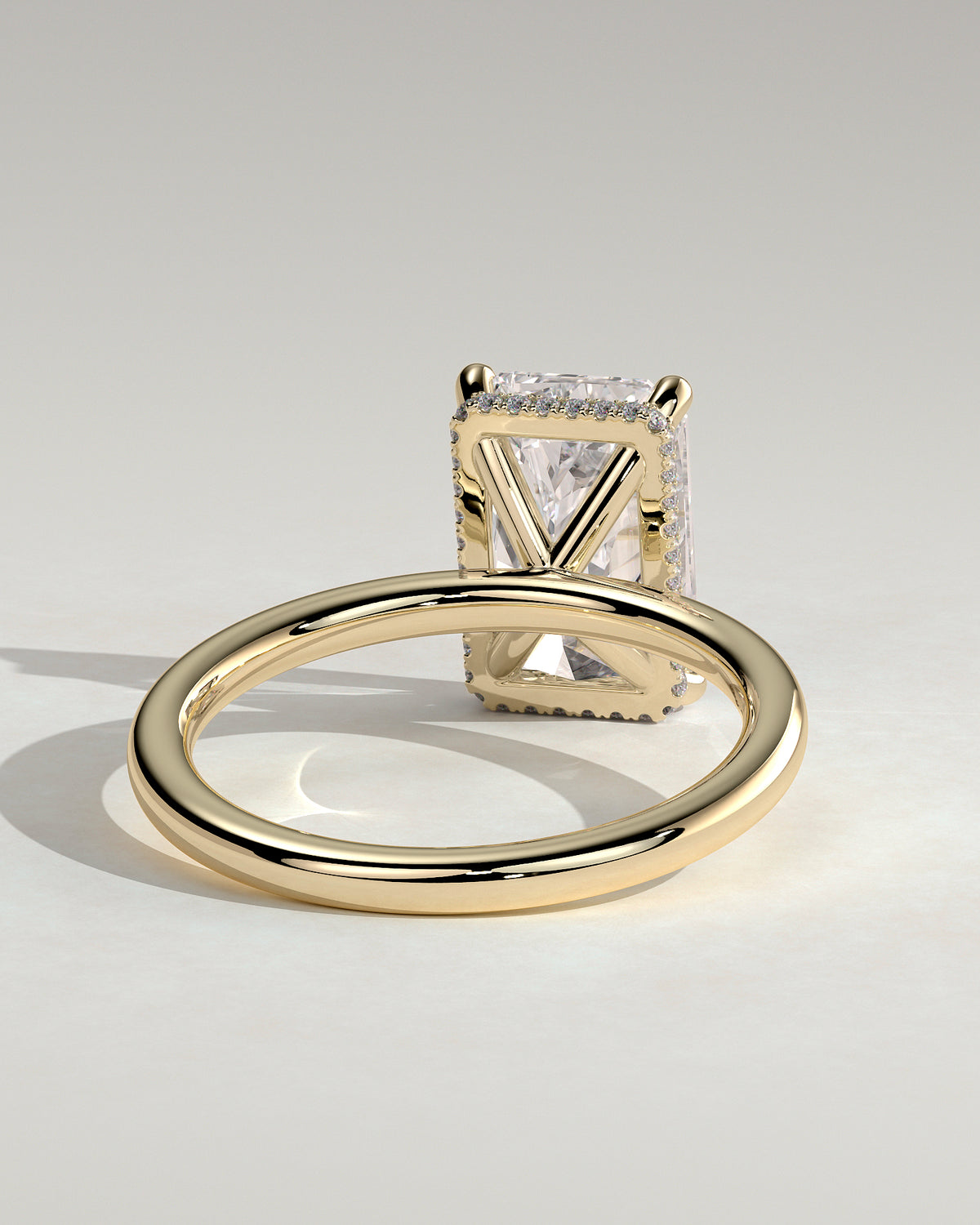 MET 0026 - 4 ct center stone - 18k Yellow Gold source reference - PP_00001 view