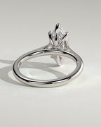MET 0069 - 2 ct center stone - 18k White Gold source reference - setting detail view