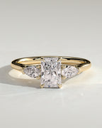 MET 0102 - 1 ct center stone - 18k Yellow Gold source reference - front view