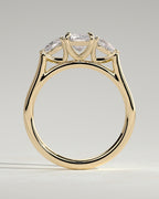 MET 0102 - 1 ct center stone - 18k Yellow Gold source reference - setting detail view