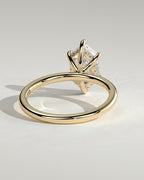 MET 0122 - 2 ct center stone - 18k Yellow Gold source reference - setting detail view