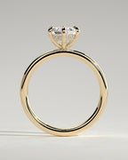 MET 0122 - 2 ct center stone - 18k Yellow Gold source reference - setting detail view