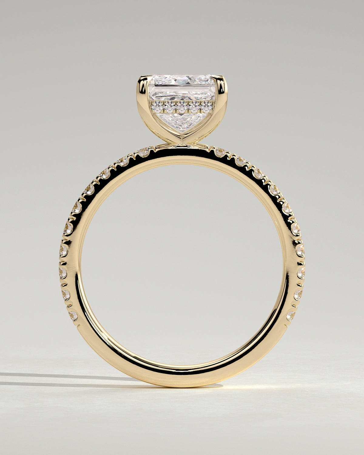 MET 0211 - 2 ct center stone - 18k Yellow Gold source reference - product detail view